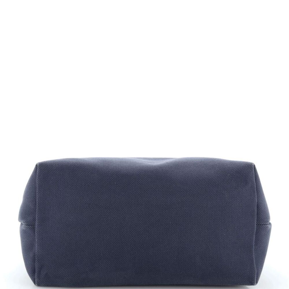 Celine Horizontal Cabas Tote Canvas with Leather Small Blue - Picture 4 of 8